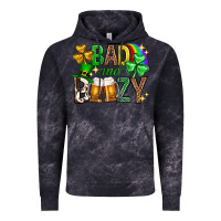 Cloud Black Bad and boozy st. patricks day Vintage Hoodie - Neo Western