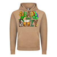 Vintage Coffee Bad and boozy st. patricks day Vintage Hoodie - Neo Western
