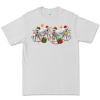 Dove Grey pantasmas ghost christmas Premium Tee - Zillion Design Studio