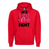Red her fight is our fight Zipper Hoodie - MaliasSmallBusiness