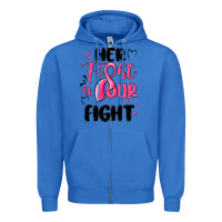 True Royal her fight is our fight Zipper Hoodie - MaliasSmallBusiness