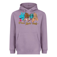 Lavender peace love nails bbs Heavyweight Hoodie - BundleAndBundleShop