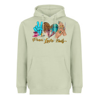 Matcha peace love nails bbs Heavyweight Hoodie - BundleAndBundleShop