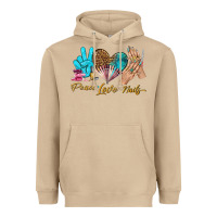 Mushroom peace love nails bbs Heavyweight Hoodie - BundleAndBundleShop