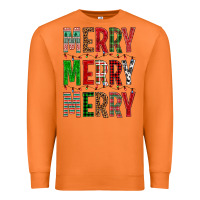 Carrot Merry Merry Merry Christmas Premium Sweatshirt - BundleAndBundleShop