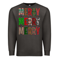 Smoke Merry Merry Merry Christmas Premium Sweatshirt - BundleAndBundleShop