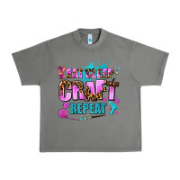 Tornado eat sleep craft repeat Urban Heavy Tee - AdoDesignShop
