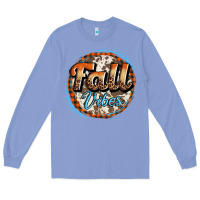 Colony Blue fall vibes Long Sleeve Tee - AdoDesignShop