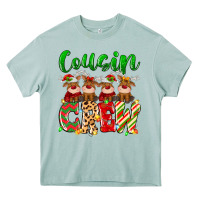 Arona cousin crew christmas deer Heavy Core Tee - MaliasSmallBusiness
