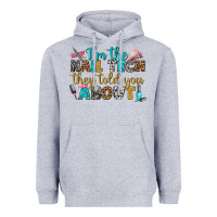 Heather Grey i'm the nail tech they told you about bbs Heavyweight Hoodie - BundleAndBundleShop