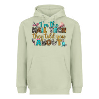 Matcha i'm the nail tech they told you about bbs Heavyweight Hoodie - BundleAndBundleShop