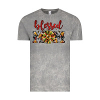 Cloud Rock Christmas blessed mom Vintage Tee - JahusDesignShop
