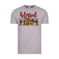 Vintage Zinc Christmas blessed mom Vintage Tee - JahusDesignShop
