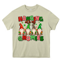 Mossy hanging with my gnomies Heavy Core Tee - MaliasSmallBusiness