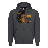 Smoke afro woman smart loved powerful Zipper Hoodie - MaliasSmallBusiness