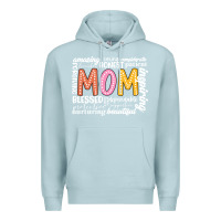 Blue Mist mom Premium Hoodie - JahusDesignShop