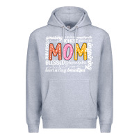 Heather Grey mom Premium Hoodie - JahusDesignShop