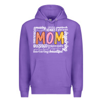 Purple mom Premium Hoodie - JahusDesignShop