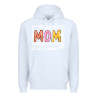White mom Premium Hoodie - JahusDesignShop