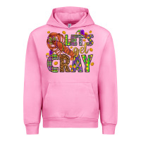 Fuchsia Pink Let's get cray Urban Hoodie - HowdyJamesFarm