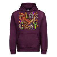 Mauve Wine Let's get cray Urban Hoodie - HowdyJamesFarm