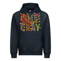 Navy Let's get cray Urban Hoodie - HowdyJamesFarm