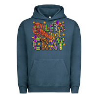 Pigment Midnight Navy Let's get cray Urban Hoodie - HowdyJamesFarm
