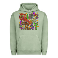 Pigment Oil Green Let's get cray Urban Hoodie - HowdyJamesFarm