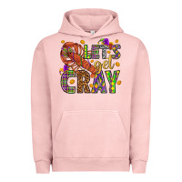 Pigment Salmon Let's get cray Urban Hoodie - HowdyJamesFarm
