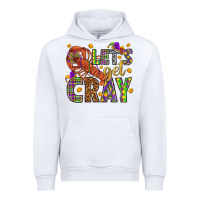 White Let's get cray Urban Hoodie - HowdyJamesFarm