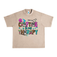 French Oak crafting is my therapy Urban Heavy Tee - AdoDesignShop