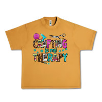Peanut Butter crafting is my therapy Urban Heavy Tee - AdoDesignShop