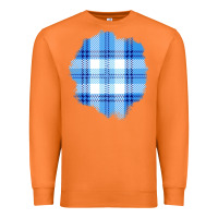 Carrot Winter Tartan Patch Premium Sweatshirt - BundleAndBundleShop