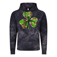 Cloud Black Cowhide leopard shamrock 4th of july Vintage Hoodie - Neo Western