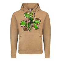 Vintage Camel Cowhide leopard shamrock 4th of july Vintage Hoodie - Neo Western