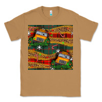 Toasted Coconut christmas school bus seamless pattern Classic Tee - BundleAndBundleShop