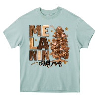 Arona melanin christmas with christmas tree Heavy Core Tee - MaliasSmallBusiness