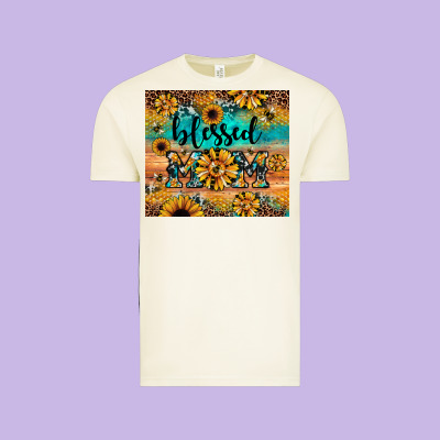 Blessed Mom Vintage Tee Designed By Jahusdesignshop