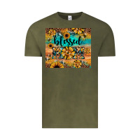 Vintage Olive blessed mom Vintage Tee - JahusDesignShop