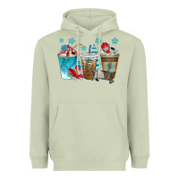 Matcha hockey coffee cups bbs Heavyweight Hoodie - BundleAndBundleShop