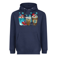 Navy hockey coffee cups bbs Heavyweight Hoodie - BundleAndBundleShop