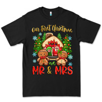 Black our first christmas as mr and mrs Premium Tee - Zillion Design Studio
