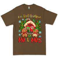 Cacao our first christmas as mr and mrs Premium Tee - Zillion Design Studio