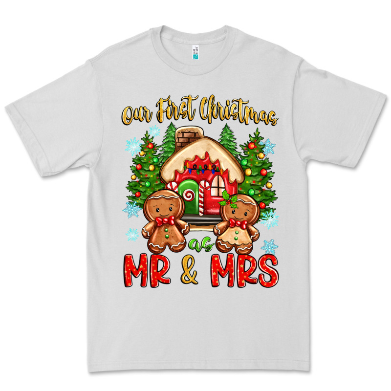 Our First Christmas As Mr And Mrs Premium Tee by Zillion Design Studio | Teevron