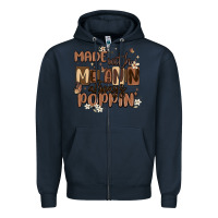 Made With Melanin Always Poppin Zipper Hoodie | Teevron