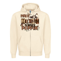 Sandshell made with melanin always poppin Zipper Hoodie - MaliasSmallBusiness