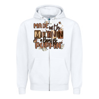 White made with melanin always poppin Zipper Hoodie - MaliasSmallBusiness