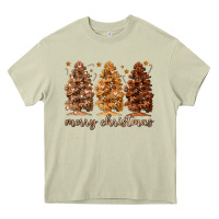 Mossy melanin christmas trees Heavy Core Tee - MaliasSmallBusiness