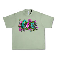 Oil Green crafter Urban Heavy Tee - AdoDesignShop