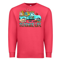 Cardinal Teacher Life With Truck Premium Sweatshirt - BundleAndBundleShop